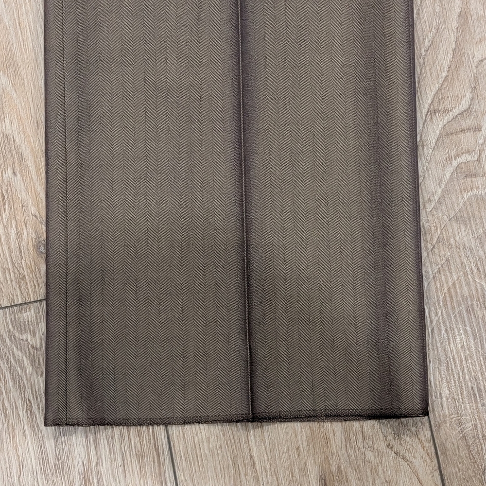 $1350 Mens Burberry Wool Tailored Trousers Pants Tawny Brown 50 US 34 - Picture 5 of 7